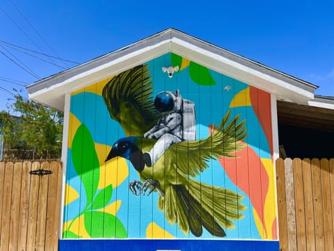 Take a selfie with a mural and use #BrownsvilleCorporateRentals !