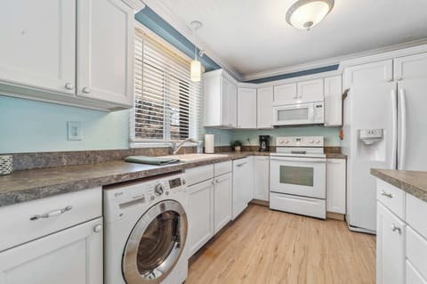 Combo washer and dryer for your use along with all other appliances