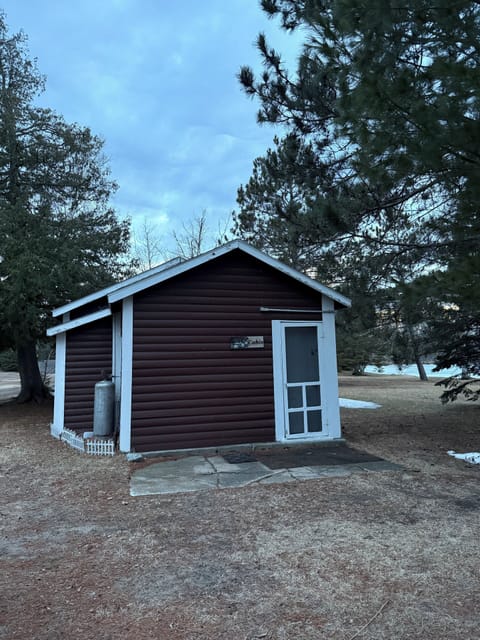 Cabin #1 exterior entrance