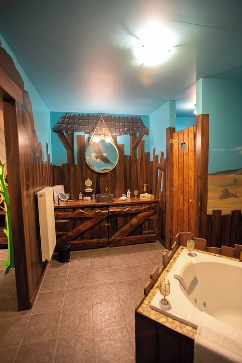 Free toiletries, hair dryer, towels, soap