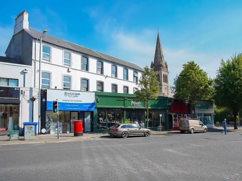 The street where the apartment is.