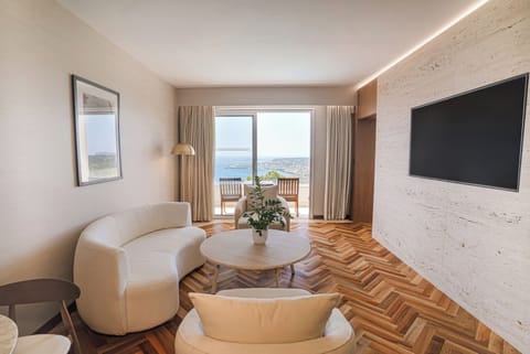 Superior Suite | Living area | Flat-screen TV, table tennis