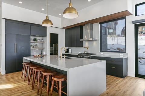 Indoors, Kitchen, Kitchen Island, Furniture, Bar Stool