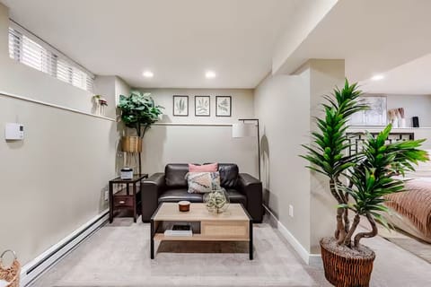 Bright, stylish living room designed for comfort.
