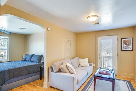 Sheboygan Vacation Rental | Studio | 1BA | 625 Sq Ft | Stairs Required