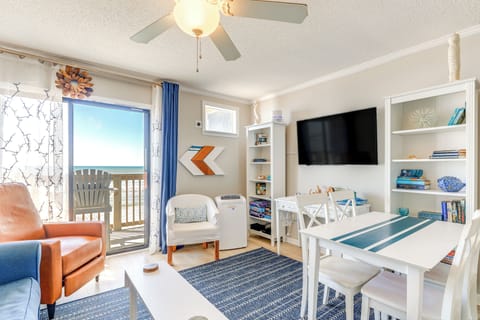 North Topsail Beach Vacation Rental | 1BR | 1BA | 532 Sq Ft | Stairs Required