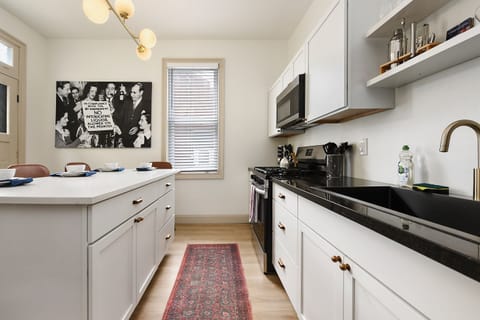 Whip up something amazing in our freshly renovated, chef-ready kitchen