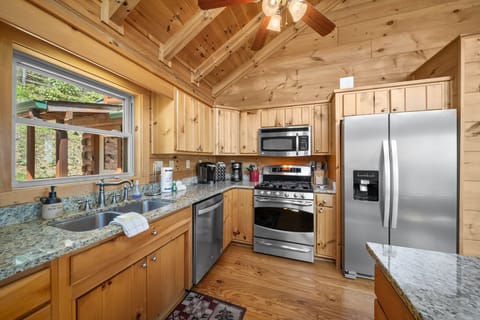 Granite Counters and Stainless Appliances