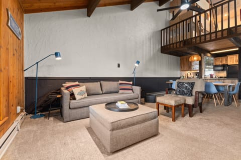 Loft Overlooks Living Room