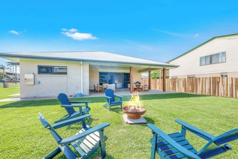 Burnett Heads, Backyard with firepit