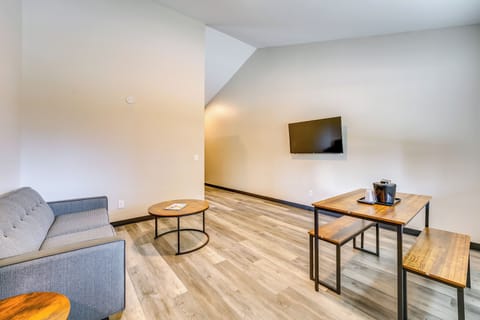 Port Huron Vacation Rental | Studio | 1BA | 600 Sq Ft | 1 Step Required