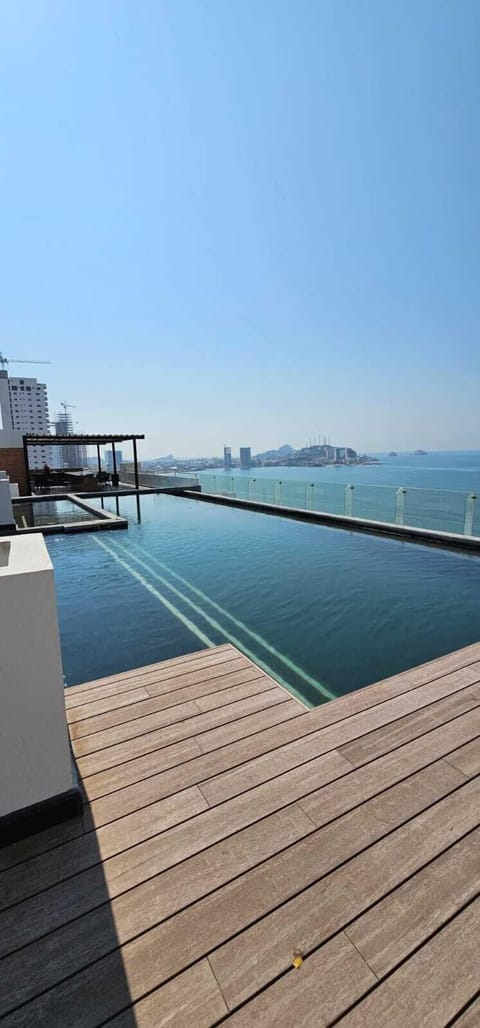 Rooftop pool