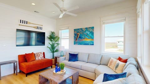 Living Room with Queen Sofabed