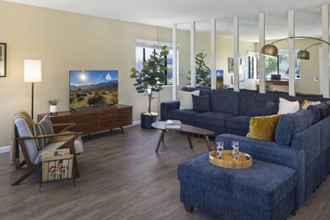 Living Room with TV Center