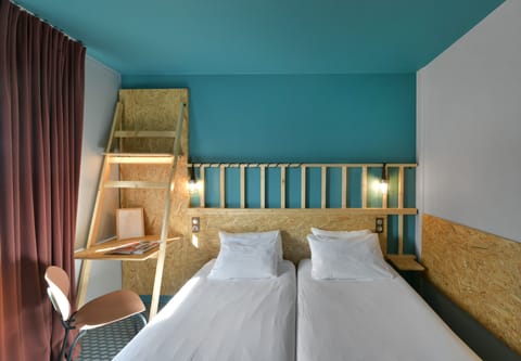 Twin Room | Premium bedding, individually decorated, individually furnished, desk