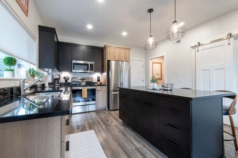 Kitchen with Bar Seating