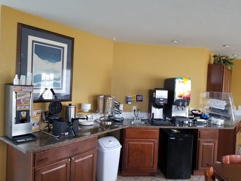 Free continental breakfast
