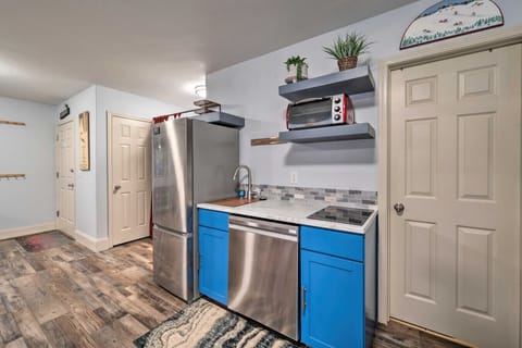 Downstairs kitchenette