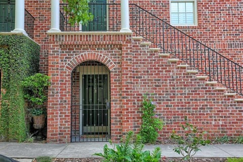 Step through the black iron gate and into your own private Savannah hideaway.