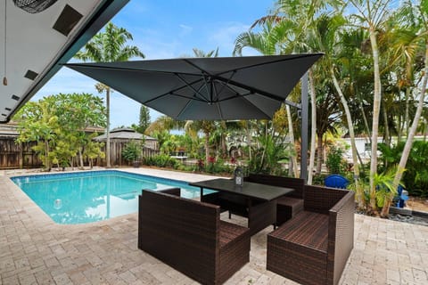 Relax By The Tranquil Pool With The Sound of The Water And The Trees