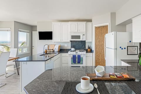 Thoughtfully stocked kitchen with cooking essentials.