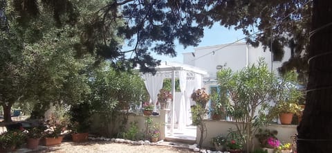 Pergola with rainproof roof
