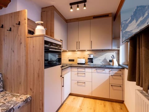 Wood, Kitchen, Furniture, Countertop, Major Appliance, Interior Design, Cabinetry, Kitchen Appliance, Room, Sink