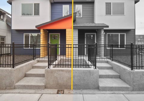Unit A from the street