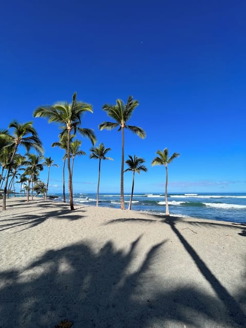 Beach in front of Mauna Lani Auberge Hotel