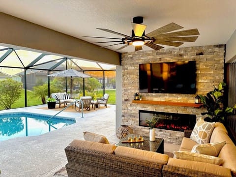 Welcome to Poolside Palms, your resort-style luxury vacation home in the serene Village of Chitty Chatty! 