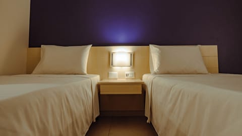 Standard Room, 2 Twin Beds | Desk, laptop workspace, blackout drapes, iron/ironing board