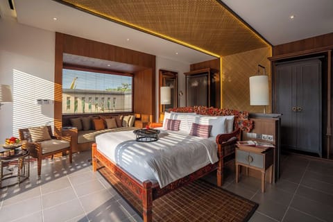 Premier One Bedroom Pool Villa with Club benefits | Egyptian cotton sheets, premium bedding, down comforters, minibar