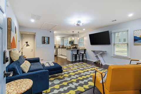 A comfortable and stylish area to kick back
