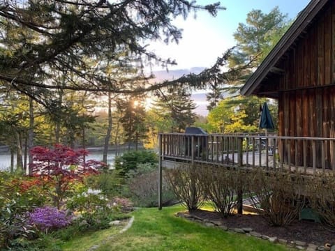 Samoset House exterior and view of water