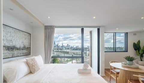 Comfortable sleeping space with clean linens provided