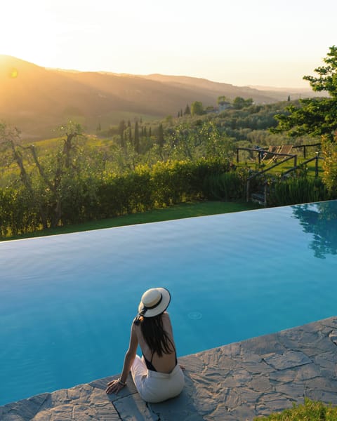 Seasonal outdoor pool