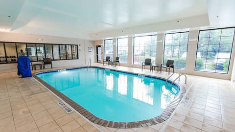 Lounge around the pool after a day of adventure.