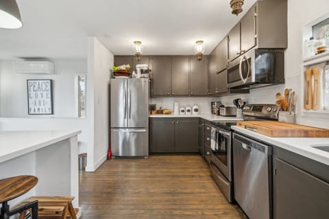 Indoors, Kitchen, Floor, Flooring, Appliance