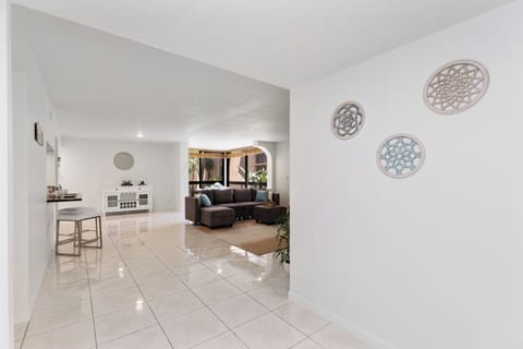 Bright, wide-open living room perfect for relaxing or entertaining