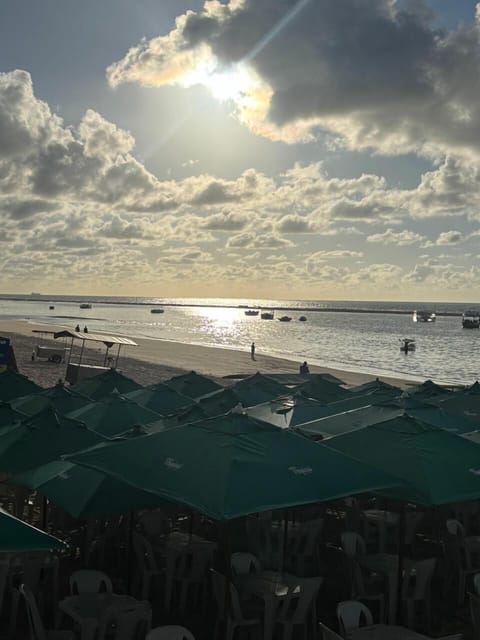 On the beach, white sand