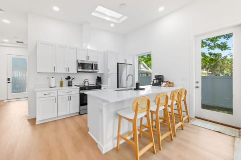 Fully stocked kitchen