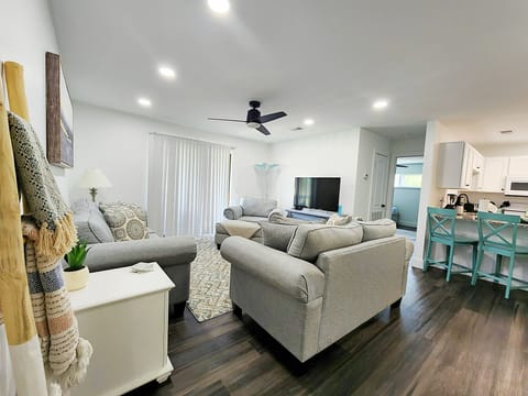 Open and spacious living room