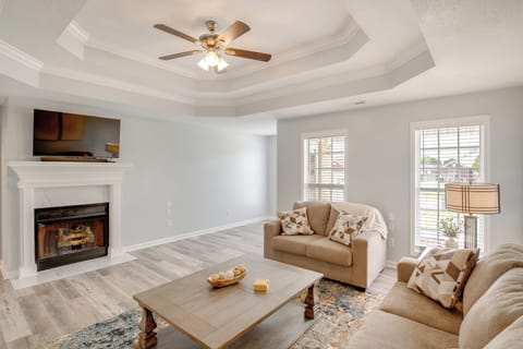 Athens Vacation Rental | 3BR | 2BA | 1,519 Sq Ft | 2 Steps to Enter