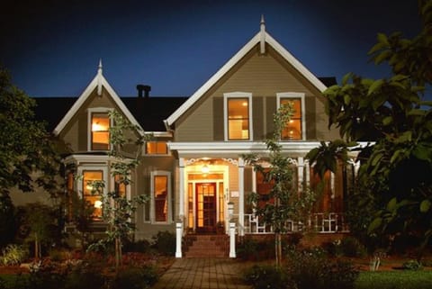 Front of property - evening/night