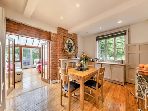 Breakfast table by the window