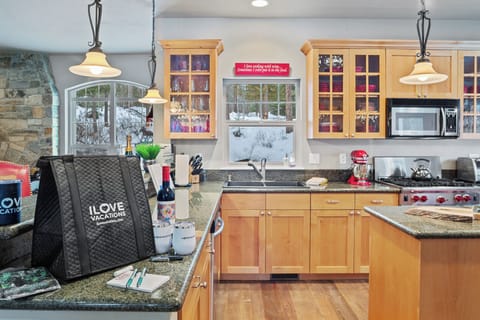 Granite Counters and Center Island