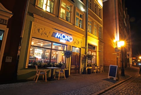 Front of property - evening/night