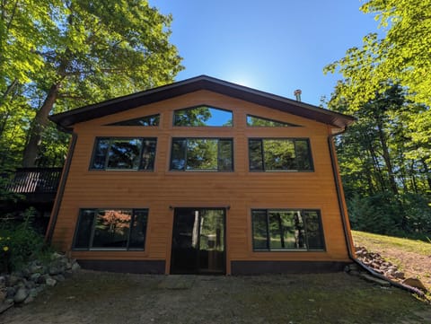 Backside of the cabin