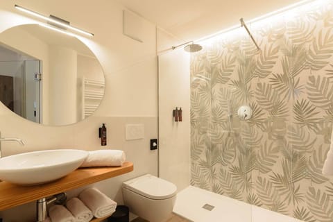 Shower, rainfall showerhead, hair dryer, bidet