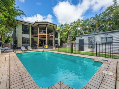 Backyard pool